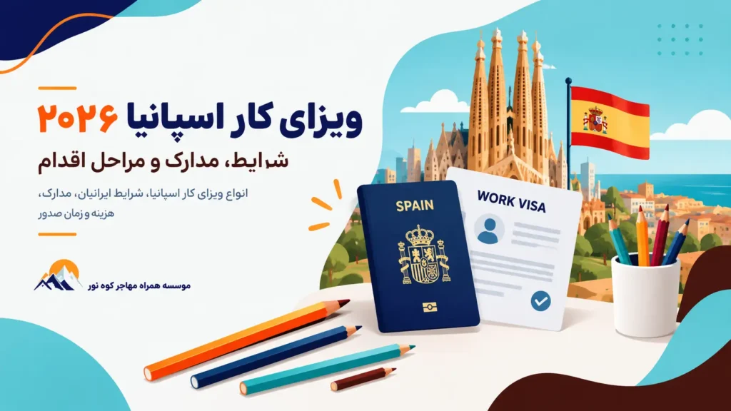ویزای کار اسپانیا